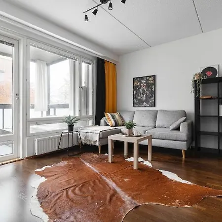 Apartment Flat With A Sauna & Balcony *
